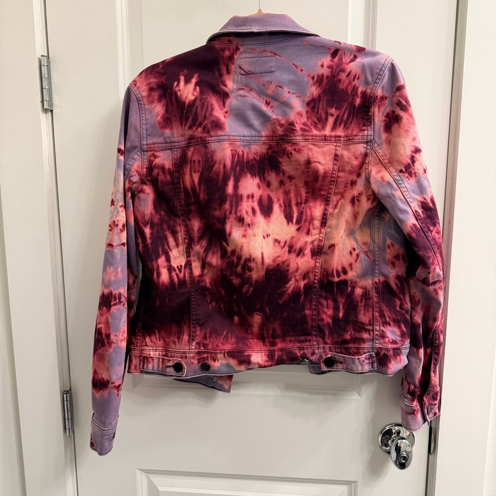 Tie dye denim jacket - M - Picture 2 of 7